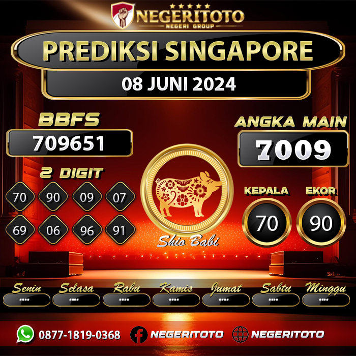 Prediksi Togel Singapore Negeritoto