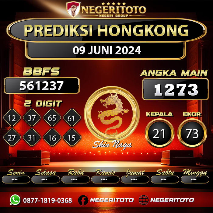 Prediksi Togel Hongkong Negeritoto